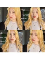 キジ(KIJI) ★ブロンドヘアー×外国人風カラー★詳細はブログまで