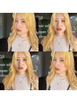 キジ(KIJI) ★ブロンドヘアー×外国人風カラー★詳細はブログまで