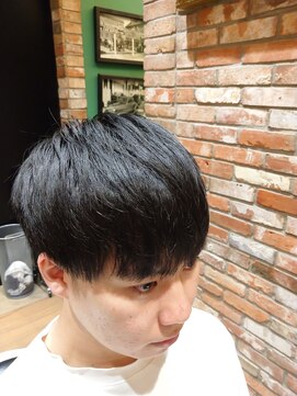 ヒロギンザバーバーショップ 丸の内店(HIRO GINZA BARBER SHOP) ナチュラルマッシュ