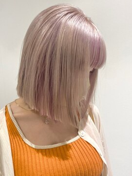 ベレーザ 渋谷(BELEZA) 4607シルキーベージュハイライトグレーベージュハイトーンカラー