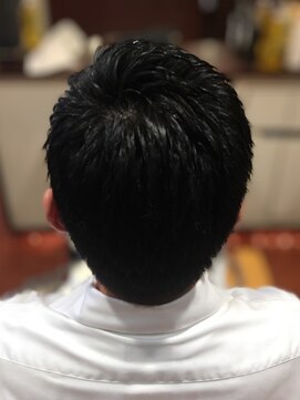 スカイ 亀戸店 (sky) ハイライト/マッシュパーマ/アッシュブラック<理容室>[亀戸]