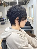 トト 船橋店(toto.)&nbsp;黒髪/グレーベージュ/レイヤーロング/前髪パーマ[西船橋/津田沼]