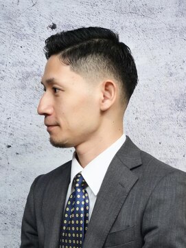 エース 中野(Ace) メンズビジネスフェードスタイル<理容室><MEN'S/中野/バーバー>