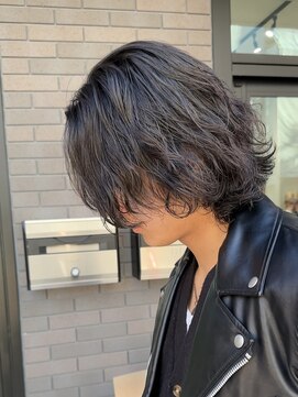 フィフス 渋谷(fifth) ミディアム緩め波巻きスパイラルパーマツイストスパイラルパーマ