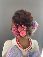 ピュア Pure 狭山ヶ丘店 成人式ヘア
