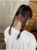 インナーカラー/ヘアアレンジ