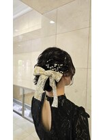 オックスフォード(OXFORD)&nbsp;編み込みアップ