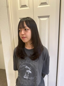 ロンド パルティール 大宮(Lond partir) 前髪カタログアンブレラカラーこなれミディウェーブパーマ大宮