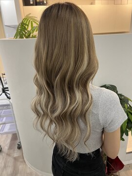 グランディールヘアデザイン(grandir hairdesign) プルエクステ/ハイライト/千葉