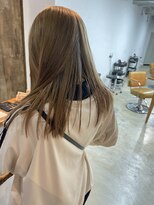 エムドットヘアーサロン(M. hair salon)&nbsp;【門田美穂】シナモンのようなベージュさんカラー