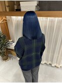 ［ブリーチカラー］マットblue
