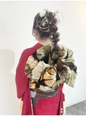 ヘアセット、着付け