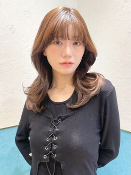 ロンド レグリーズ 立川(Lond leglise) メルティカラー似合わせカットレイヤーカット/立川/韓国ヘア