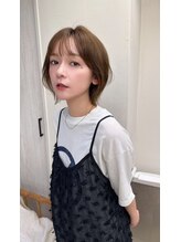 ジジ 代々木(Gigi) 代々木/ブリーチなし/ショートボブ/酸性ストレート/新宿/韓国