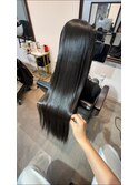 髪質改善◆うるツヤロング◆透明感カラー