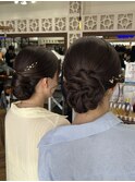 フォーマル和装ヘアセット