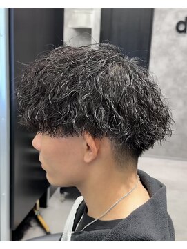 メンズ サロン ドット トウキョウ 町田店(men's salon dot. tokyo) 刈り上げマッシュ×ツイストスパイラル