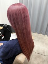 テーラヘアー 公津の杜店(TELA HAIR) ピンク!