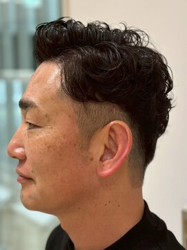 アポロカットステージ 相模大野店 アップバング/ツーブロック/パーマ<理容室>[メンズ/相模大野]