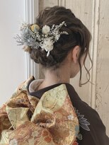 シュピネ(choupinet)&nbsp;成人式フラワーアップ