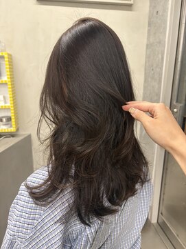 キーチェ 梅田中崎町(keych) レイヤーカット/ミディアム/髪質改善/大阪梅田