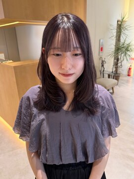 エンター 天神店(ENTER) lavender greige/ラベンダーグレージュ/大名美容室