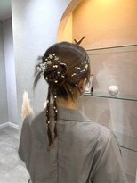 カラークチュール(Color Couture)&nbsp;タイトアレンジ/まとめ髪/お呼ばれヘアアレンジ