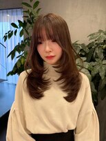 ラヴィズム 名駅店(LUVISM)&nbsp;◎韓国/顔周りレイヤー/ダブルカラー名駅/名古屋駅前/髪質改善