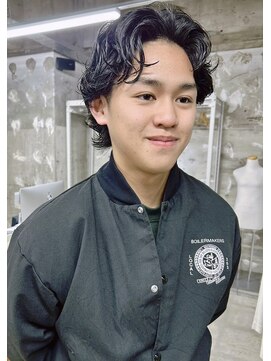 イン(in.) 【メンズパーマ】毛流れパーマ/メンズヘア