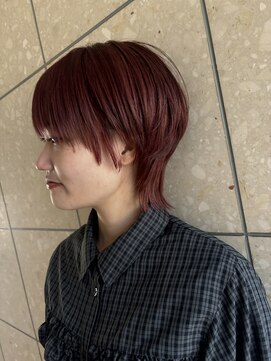 グラスペディア(graspedia) ウルフカット【広島派手髪】【広島ハイトーンカラー】