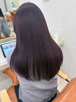 ガーデンヨコハマ(GARDEN YOKOHAMA)&nbsp;【越後】ラベンダーカラー ブリーチなし 髪質改善 ロング