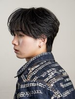 オーシャントーキョーオーバー 渋谷(OCEAN TOKYO OVER) 韓国ヘアニュアンスコンマバングセンターパートフェザーパーマ