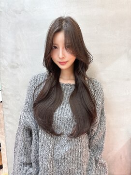 ロンドアベニール 北千住(Lond avenir) 韓国顔周り/バタフライカット/ミディアムレイヤーカット北千住