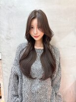 ロンドアベニール 北千住(Lond avenir) 韓国顔周り/バタフライカット/ミディアムレイヤーカット北千住