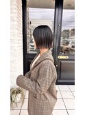 切りっぱなしボブ