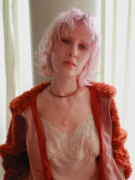 トレンチ(TRENCH) 【TSUJI】ダブルカラー&ブリーチ ダブルカラー 学割 カラー