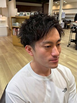 ラファンス 栗林店(LaFENCE) メンズカット/ショート/刈り上げ/ツーブロック/ブラウン