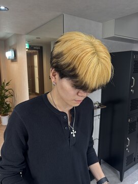 クム 横浜(qumu) "RIKITO" エンドカラーシースルーバング