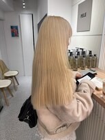 ペレ 原宿(PELE)&nbsp;ダークパープルナチュラルショート夏のヘアアレンジ原宿