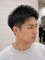 オラ ボーテ(Aura Beaute)&nbsp;束感ショートレイヤー ツーブロック カジュアル フォーマル