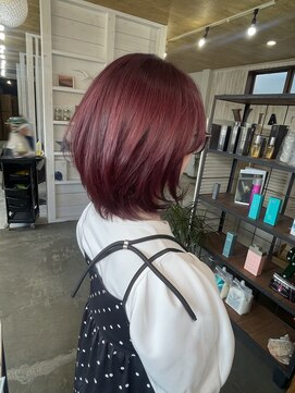 ヘアーサロン ヴィアルス 松原店(hair salon VIARS) カシスカラー