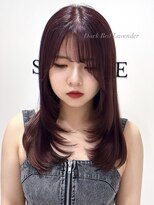 スタイル 相模大野(STYLE)&nbsp;ダークレッドラベンダー/顔周りレイヤー