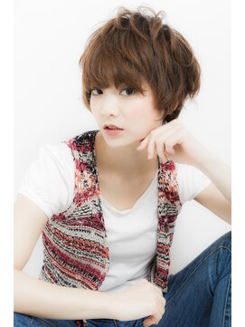 フーガヘアー 元住吉店(FUGA hair) 大人可愛いクラシカルショート☆斜めバング20代30代40代50代