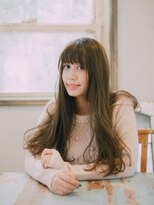 ヘアメイク パッセージ(hair make passage)&nbsp;目力ロング☆透け感ミルクティーカラー【相模大野】