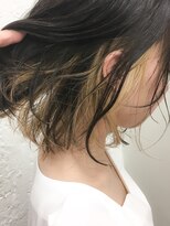 ブルーフェーセス 表参道(blue faces) 『bluefaces』イエローインナーカラー