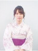 浴衣ヘア