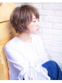 【Lond fleur】ゆるふわショートのデザインカラー