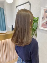 ロンドプランタン 恵比寿(Lond Printemps) ○ラベンダーミルクティー　くすみベージュ　髪質改善 縮毛矯正
