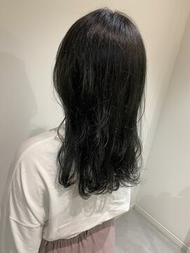 テラスヘア 新潟駅南(TERRACE hair) 暗髪楽しむ！ダークグリーン！！