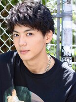 ネイビー(NAVY)&nbsp;カットのみ！ハーフアップバングショート